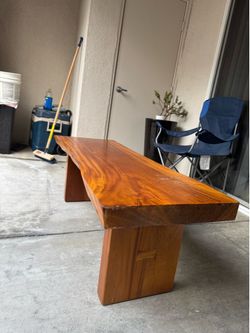 Fully 100% wood table