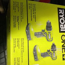 Ryobi Drill Set 18v