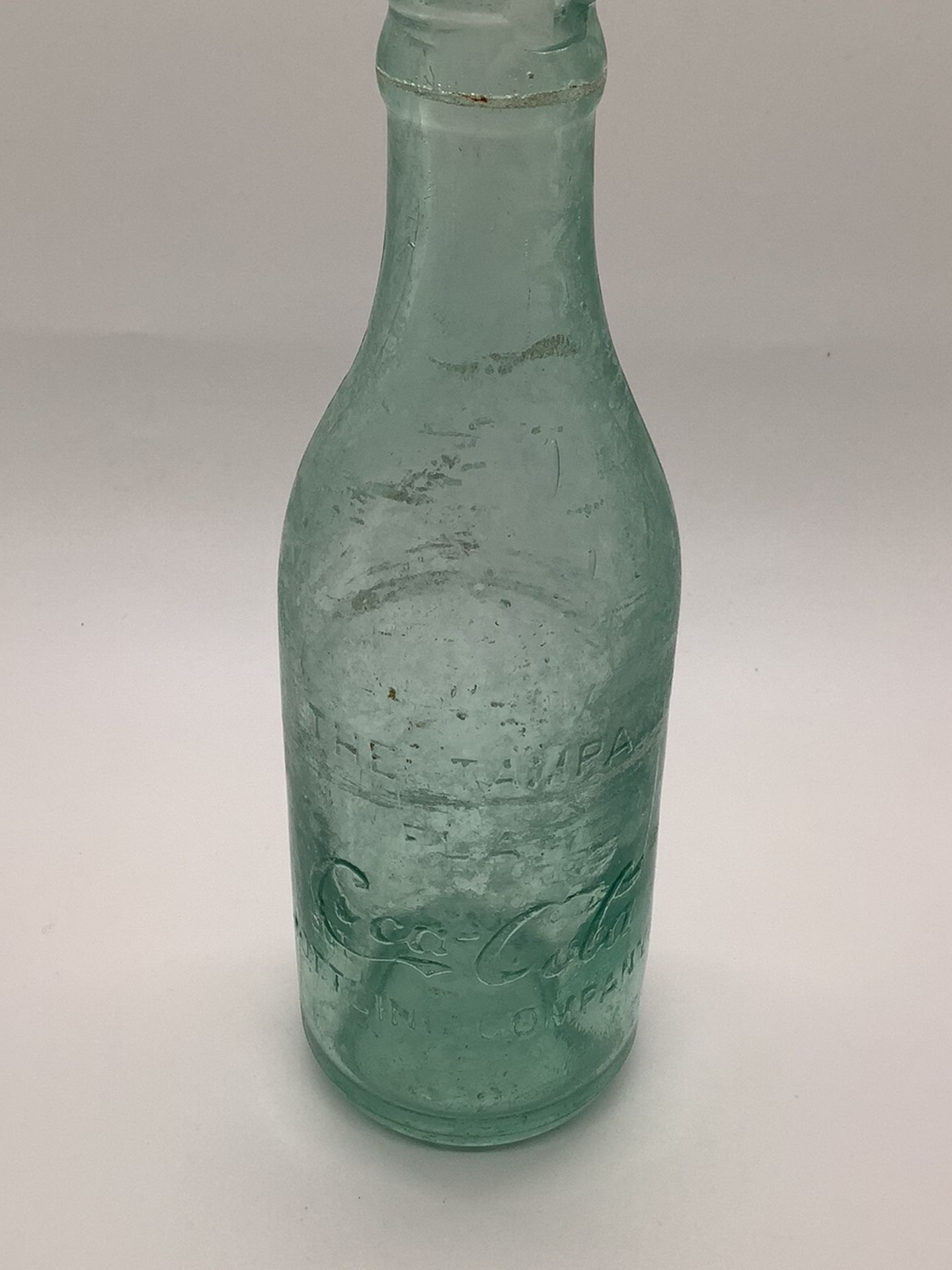 Antique Coca Cola Straight Side Root Bottle 1900- Tampa FLA