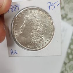 1889 Morgan Silver Dollar 