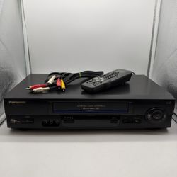 Panasonic VHS VCR 4-Head Hi-Fi Stereo