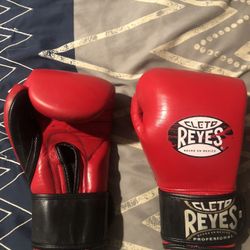 Cleto Reyes Extra Padding Hook And Loop Boxing Gloves 