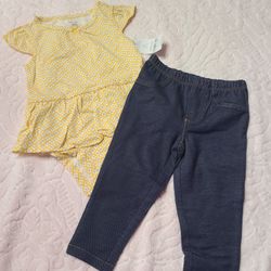 New Carters Outfit 2 Piece Set!