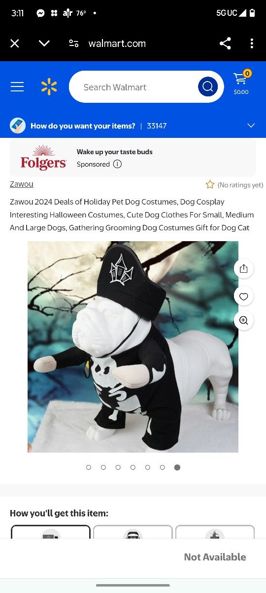 Doggie Costume