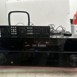 Pioneer VSX-919AH-K 7.1-Channel A/V Receiver HDMI With Remote, Mic, AM/FM Antennas.