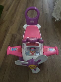 Minnie Mouse & Blue Hippo Ride On Toys – $25 OBO