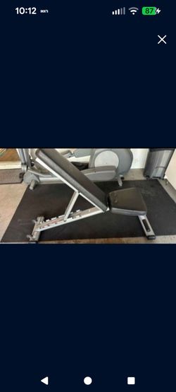 Adjustable weight bench