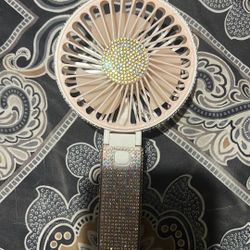 Sparkle handheld Fan