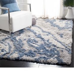 Blue & Gray Rug