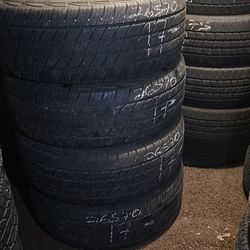 Set of 265/70/17 Cooper