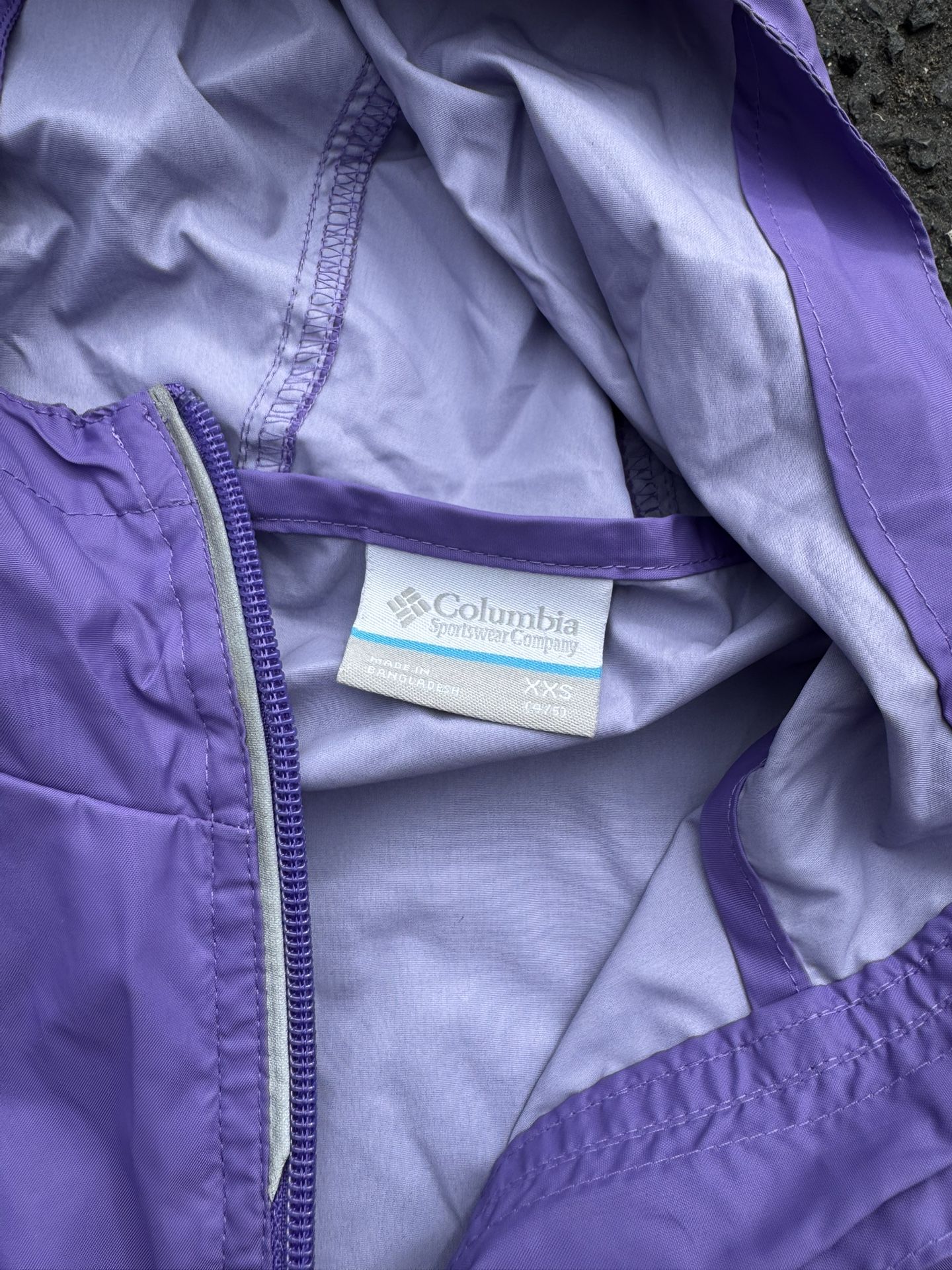 Columbia rain jacket