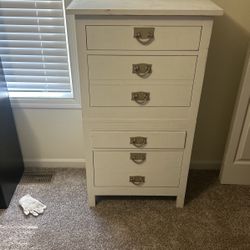 White Vintage Dresser