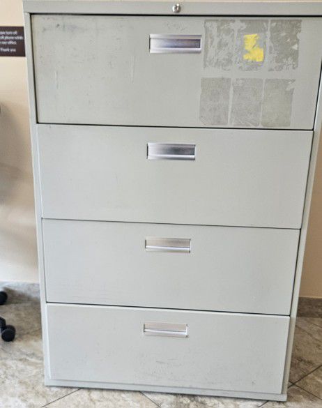 4 Lateral File Cabinet FREE