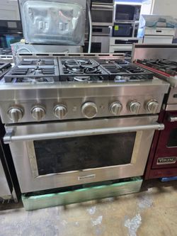 36" KITCHENAID GAS RANGE STAINLESS STEEL