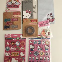 Hello Kitty Stickers & Stationery Stuff NEW