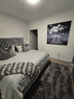 King Bed Frame and Headboard