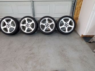 Ford Focus etc OE wheels 18X8 and tires