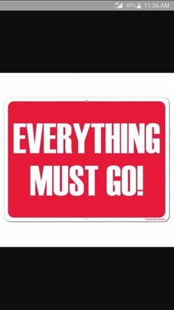 Everything must go !!! Make me an offer on anything !!!