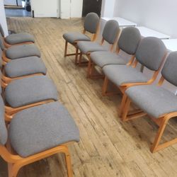 SET OF 10 ROCKING CHAIRS (HOME71)