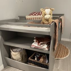 Crib And Changing Table $60