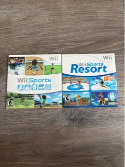 Sealed Wii Sports & Wii Resorts Nintendo Bundle