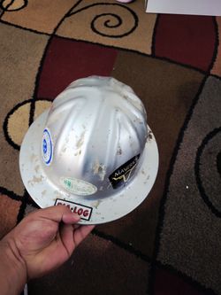 Vintage Aluminum Hard Hat