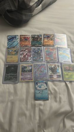 Pokemon Ex, VMAX, GX, and more