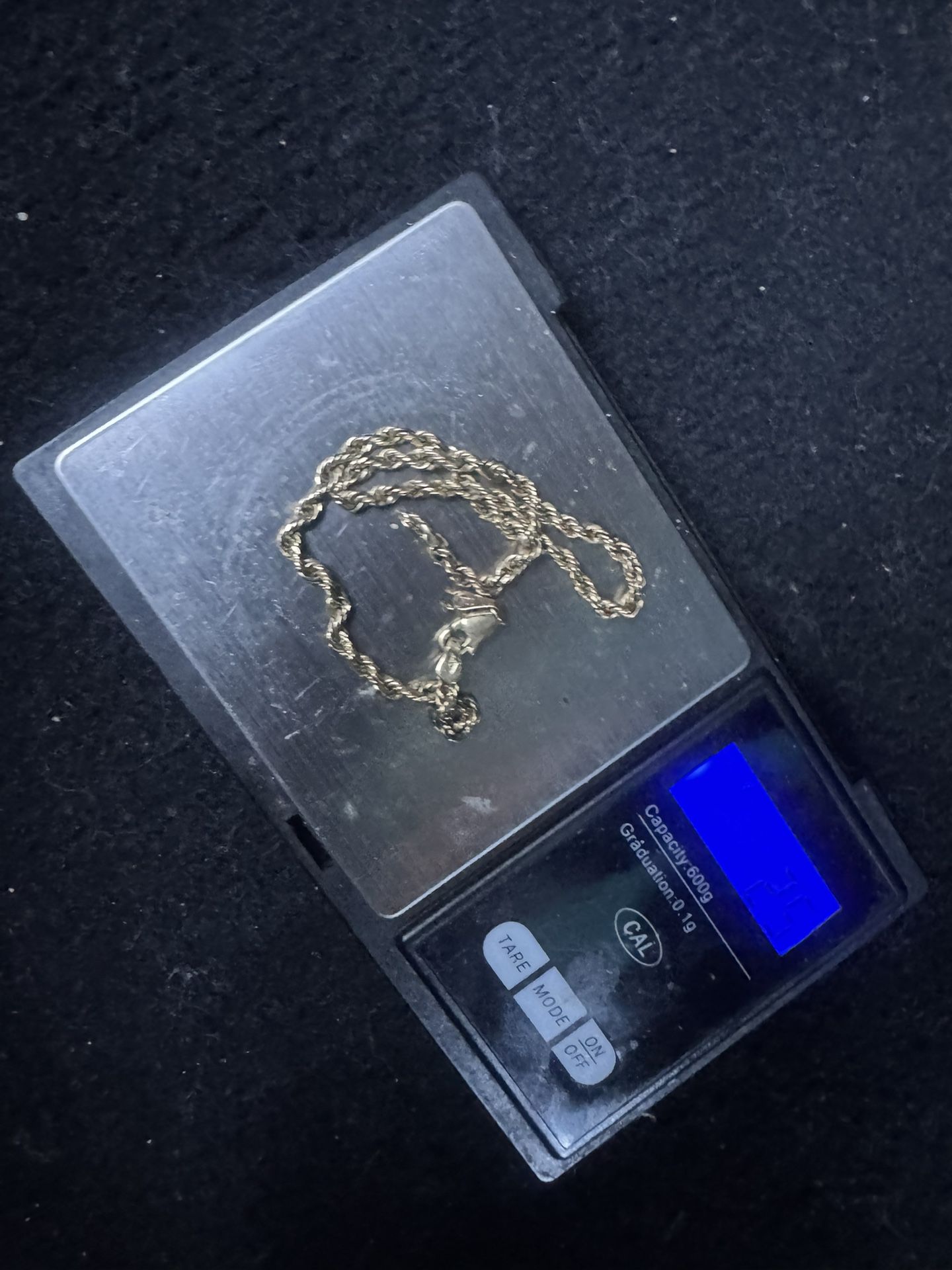 Gold Rope Chain bracelet