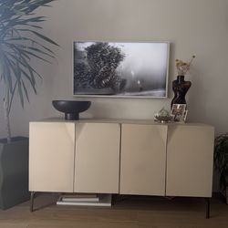 CB2 KAIN BENT DOOR CREDENZA