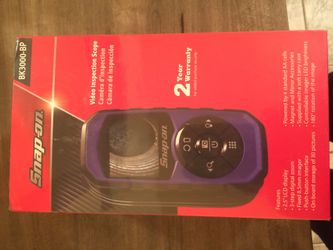 Snap-on vídeo inspection scope