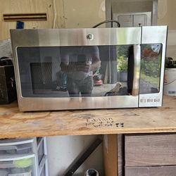GE over Oven Microwave