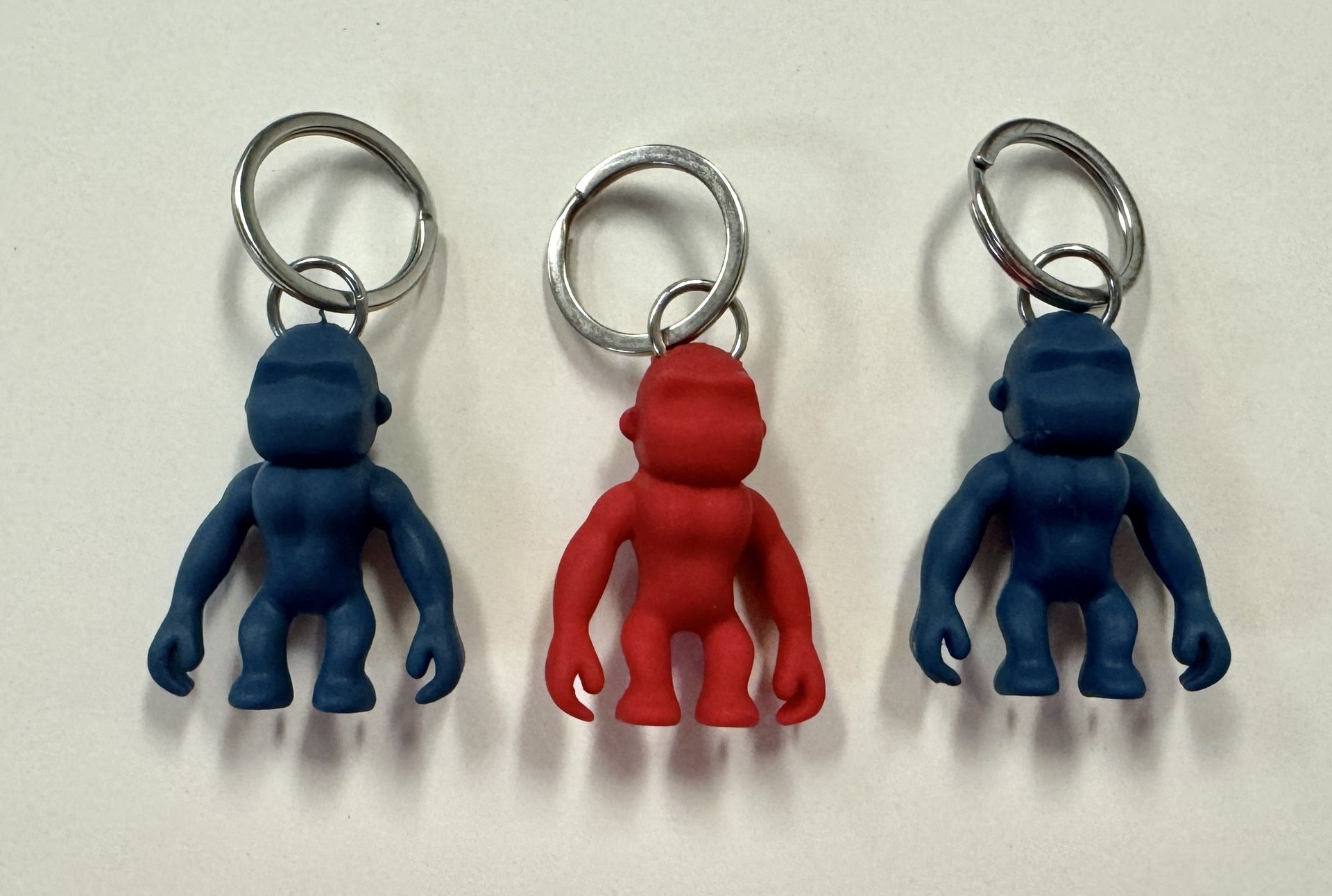 3 Kipling Silicone Keychains