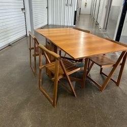 Vintage teak dining set