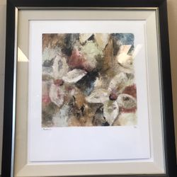 Framed Floral Print
