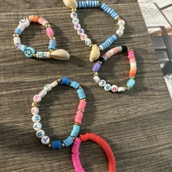 Clay Beads Bracelets 