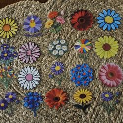 20 Flower Stickers 
