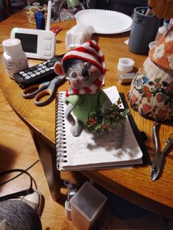 Original Annalee Christmas Mouse