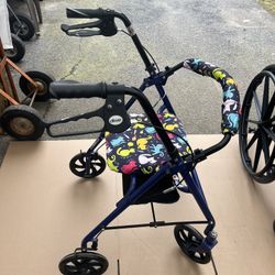 Walker With Brakes 