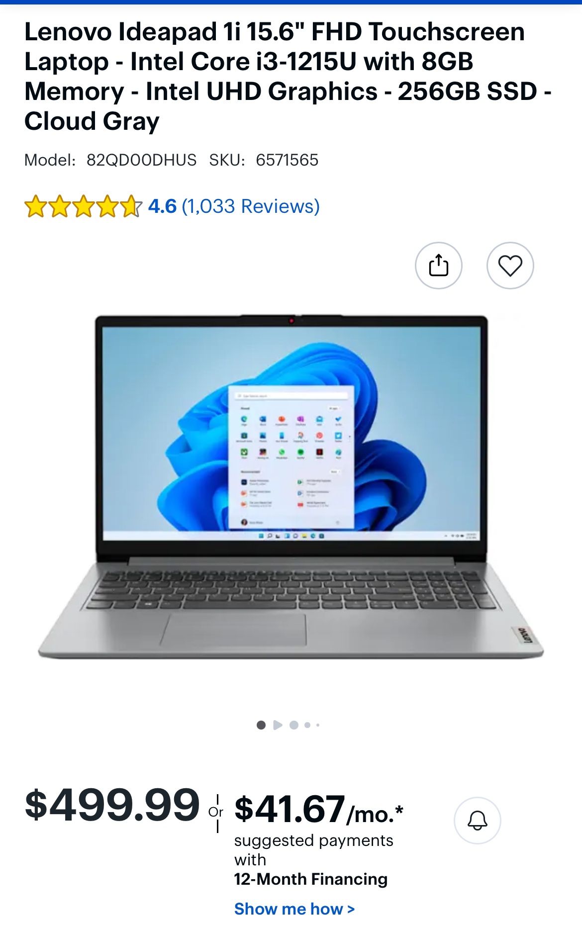 Lenovo Laptop