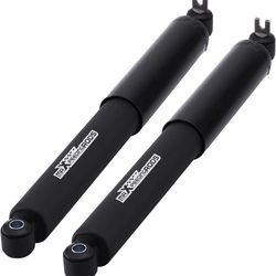 7-8” Rear Lowering Shock Absorbers for Chevy/GMC C1500 1988-1998 2WD, Nitrogen Charged Drop Shock
