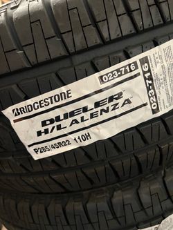 285/45/22 new Bridgestone tires 285/45r22 Llantas Nuevas