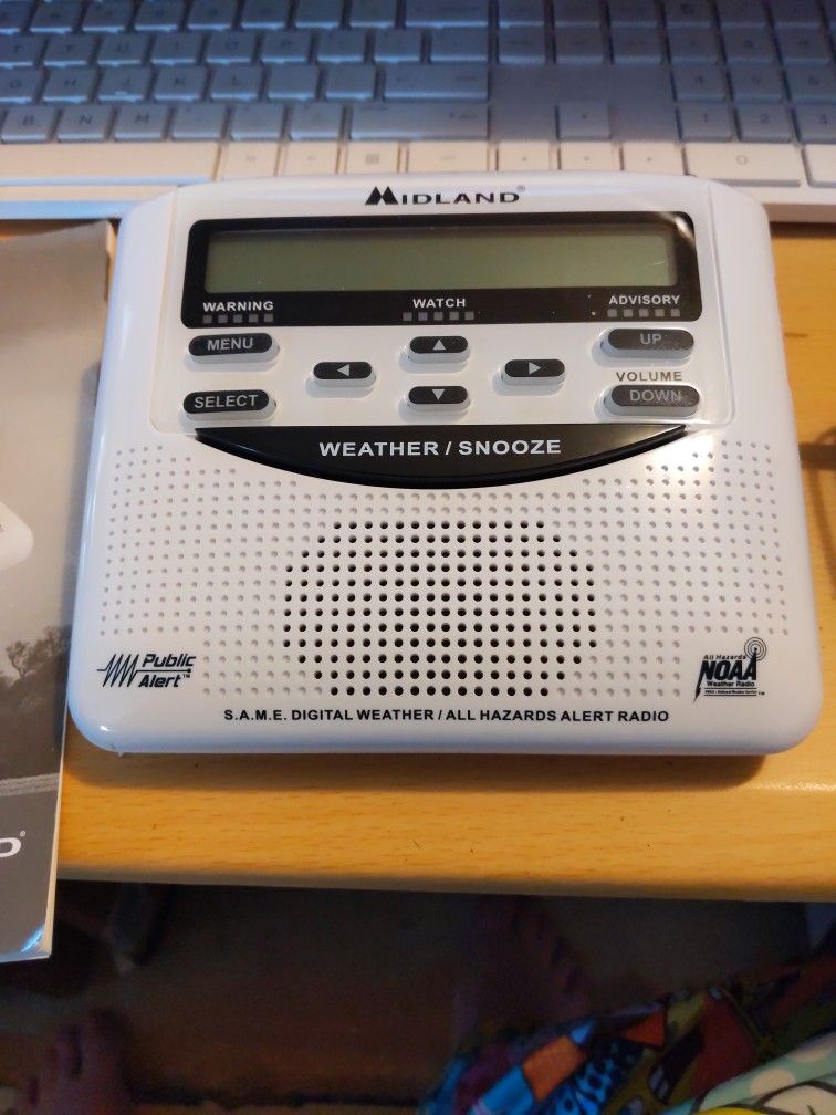 Midland WR120EZ NOAA Emergency Weather Alert Radio