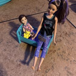 Barbie Babysitter Skipper Set 
