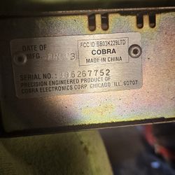 Cobra Cb Radio 