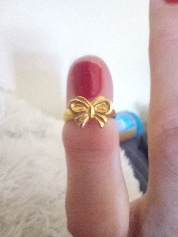 Bow Toe Ring