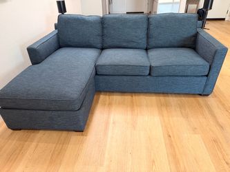 Crate and Barrel Couch - Blue