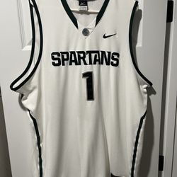 Michigan State Spartans Basketball Jersey (Men’s XXL)