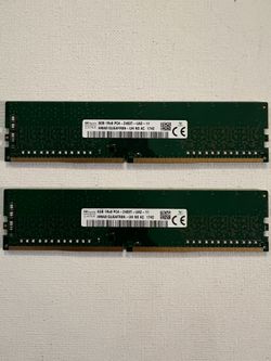 8GB 1Rx8 PC4-2400T-UA2-11 RAM
