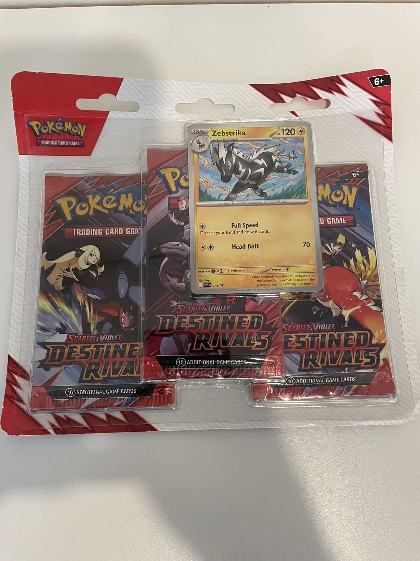 Pokemon Scarlet & Violet Destined Rivals 3-Pack Blister