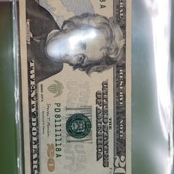 SUPER RARE! $20 Super Radar MINT 